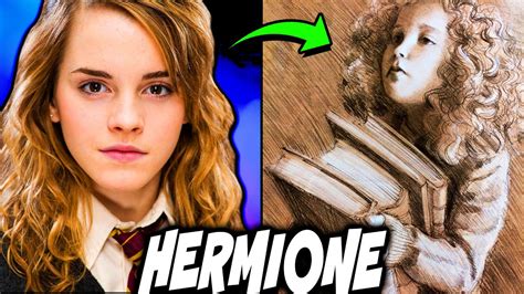 what does hermione look like in the books and how does her appearance reflect her character